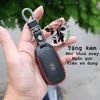 Bao da chìa khoá Hyundai Custin, Custo 2023 (5 phím bấm) handmade da thật 009