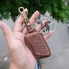 Bao Da Chìa Khoá Ép Phom Lexus handmade da thật (mẫu mới) - Lexus ES, LS, LC, UX .... 004e