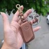 Bao Da Chìa Khoá Ép Phom Lexus handmade da thật (mẫu mới) - Lexus ES, LS, LC, UX .... 004e