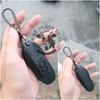 Bao da chìa khoá PORSCHE Macan, Cayenne, Panamera, 911, 718 Pors handmade da thật