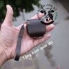 Bao da ốp airpod 4 Apple Airpods 4, AP4, airpods4, airpod4 handmade da thật