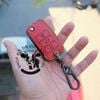 Bao da chìa khoá MG 5 MT, MG5 chìa cơ chìa gập khoá gập handmade da thật 002