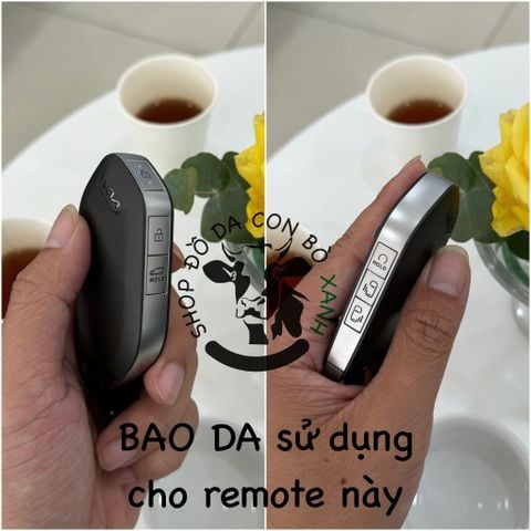  Bao Da Chìa Khoá KIA Carnival 2024, 2025, Canival all new handmade Da Thật 013b 