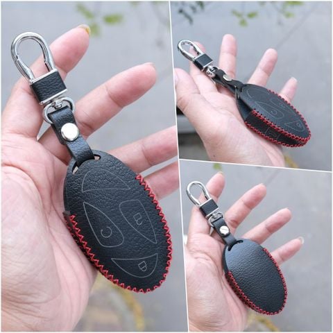  Bao da chìa khoá Hyundai SantaFe 2024 2025, Tucson 2024 2025 all new phom mới handmade da thật 010 