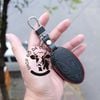 Bao da chìa khoá Hyundai SantaFe 2024 2025, Tucson 2024 2025 all new phom mới handmade da thật 010