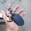 Bao da chìa khoá Hyundai SantaFe 2024 2025, Tucson 2024 2025 all new phom mới handmade da thật 010