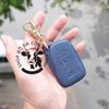 Bao Da Chìa Khoá Ép Phom Lexus handmade da thật (mẫu mới) - Lexus RX, LX, GX, NX, ES.... 002e