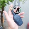 Bao Da Chìa Khoá Ép Phom Peugeot 3008, 5008, 2008 all new handmade da thật 001