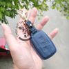 Bao da chìa khóa Range Rover, RangeRover Handmade da thật 002