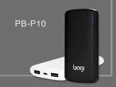 Pin dự phòng Bagi 10000mAh 2 màu đen/ trắng