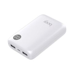 Pin Dự Phòng Bagi 10000mAh Đen/Trắng P8