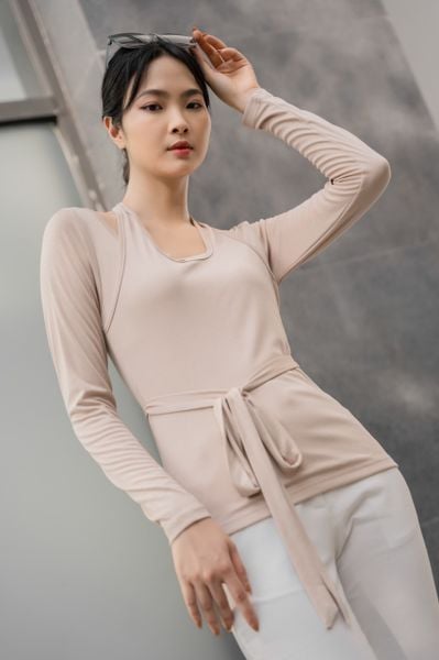 Halter Tshirt - White