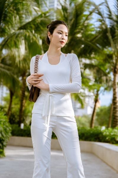 Halter Tshirt - White