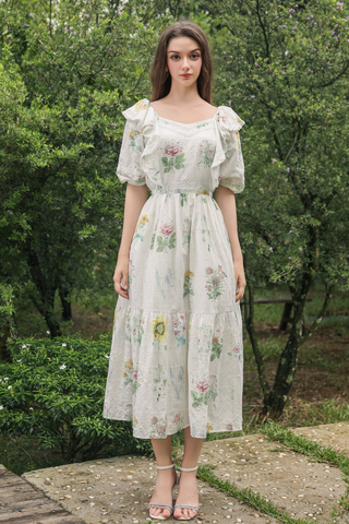 Caroline cotton maxi