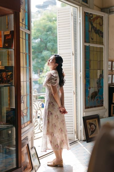 Đầm voan Laura DAM102