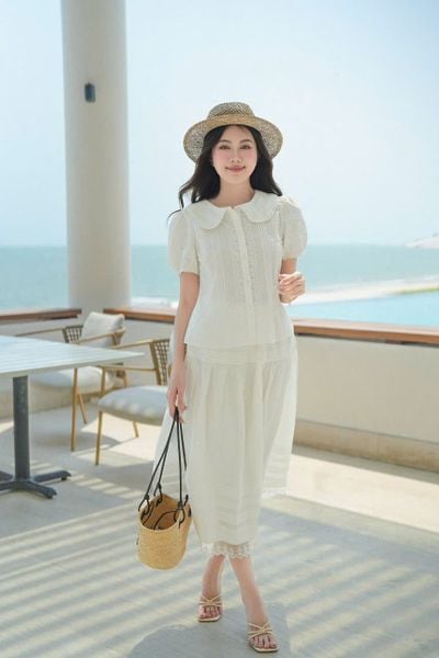 Áo sơ mi kiểu Clara AO100