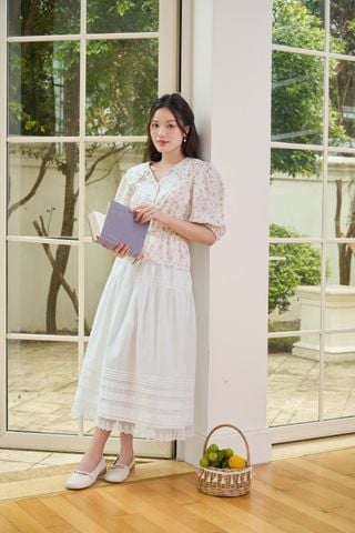 Áo cotton kiểu Mae AO200