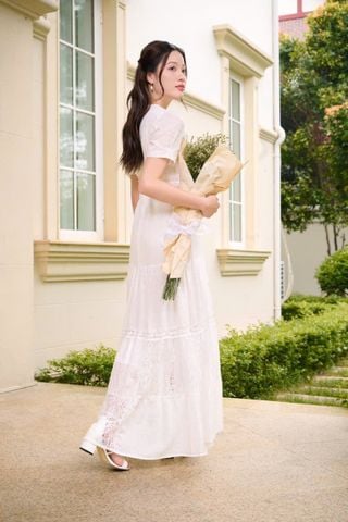 Đầm cotton dài Isabella DAM001