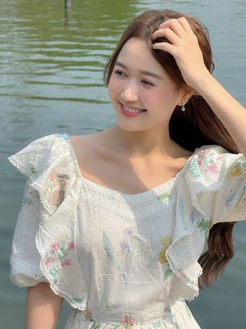 Caroline cotton maxi