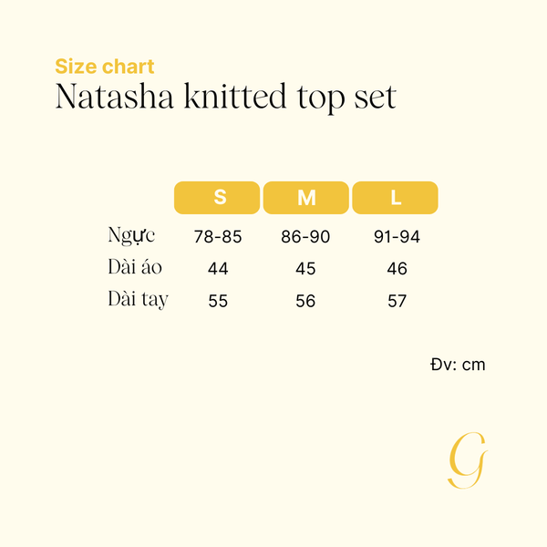 Áo len cặp Natasha KNIT300
