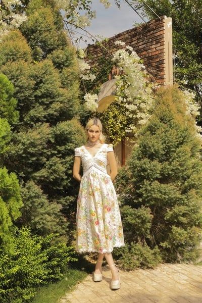 Alice maxi - botanic print