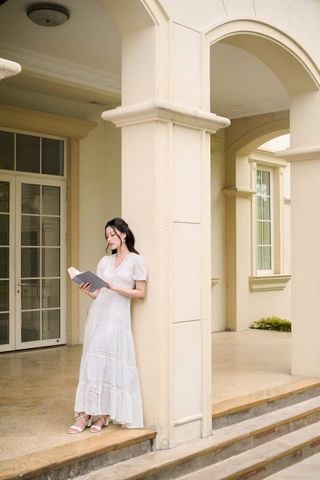 Đầm cotton dài Isabella DAM001