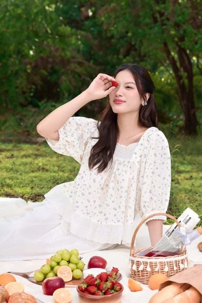 Áo cotton kiểu Faye AO201