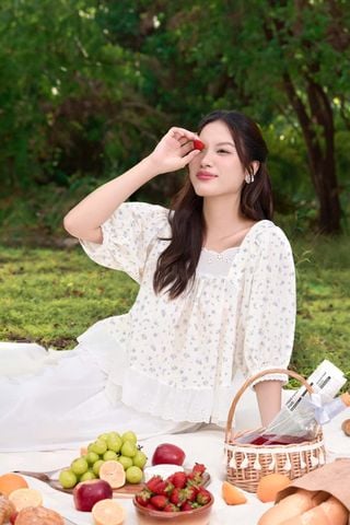 Áo cotton kiểu Faye AO201