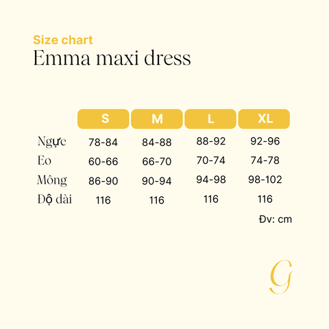 Emma cotton maxi - Cobalt Blue