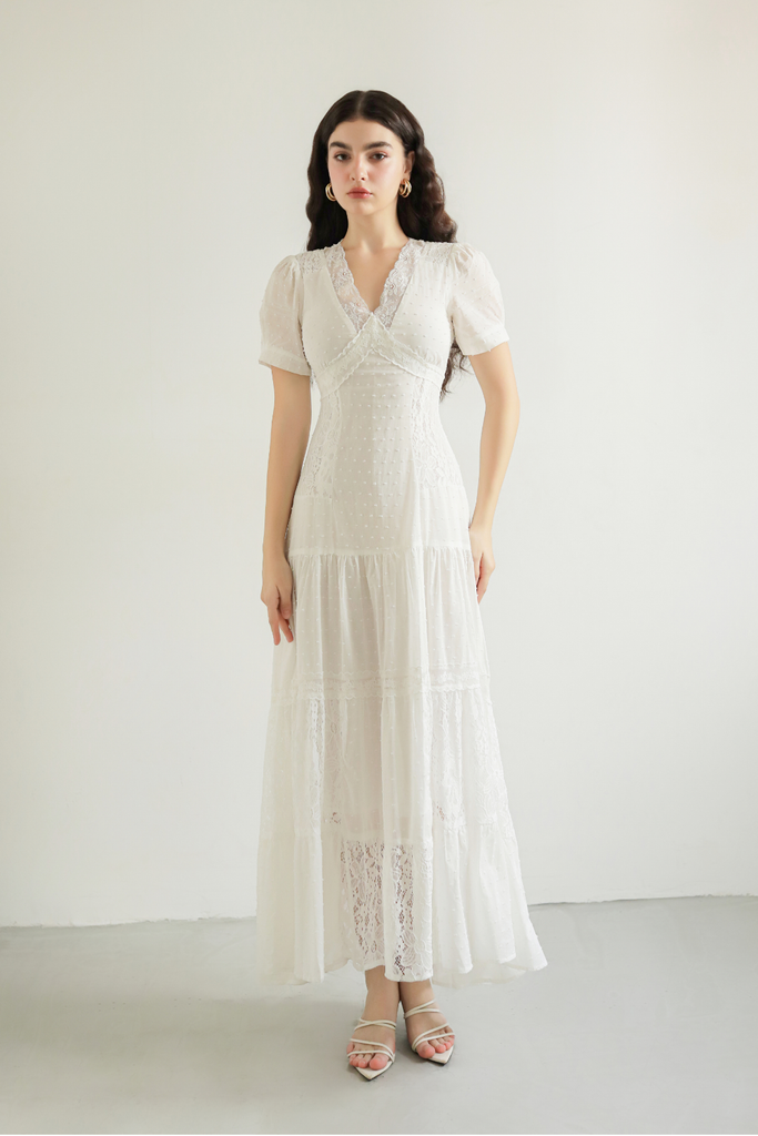 Đầm cotton dài Isabella DAM001