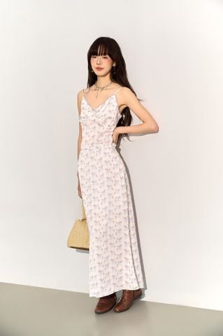 Lisa silk skirt - White