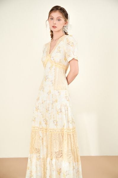 Đầm cotton dài Isabella DAM001