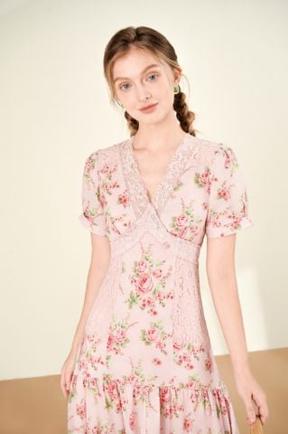 Đầm cotton dài Isabella DAM001