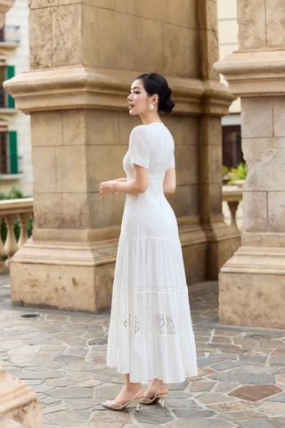 Đầm cotton dài Isabella DAM001