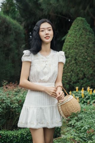 Prairie mini dress