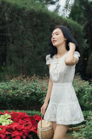 Prairie mini dress