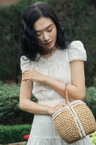Prairie mini dress