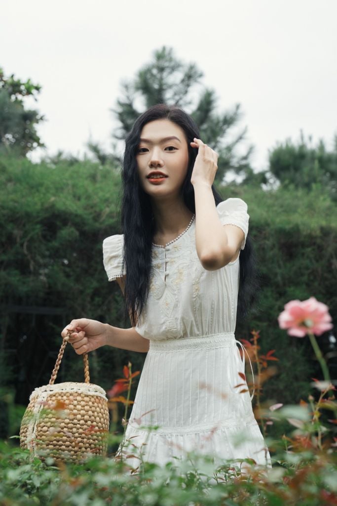 Prairie mini dress