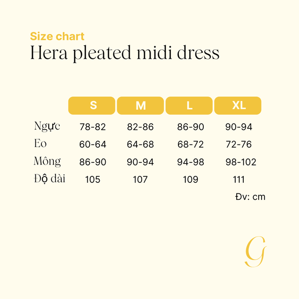 Hera pleated chiffon dress - MIDI