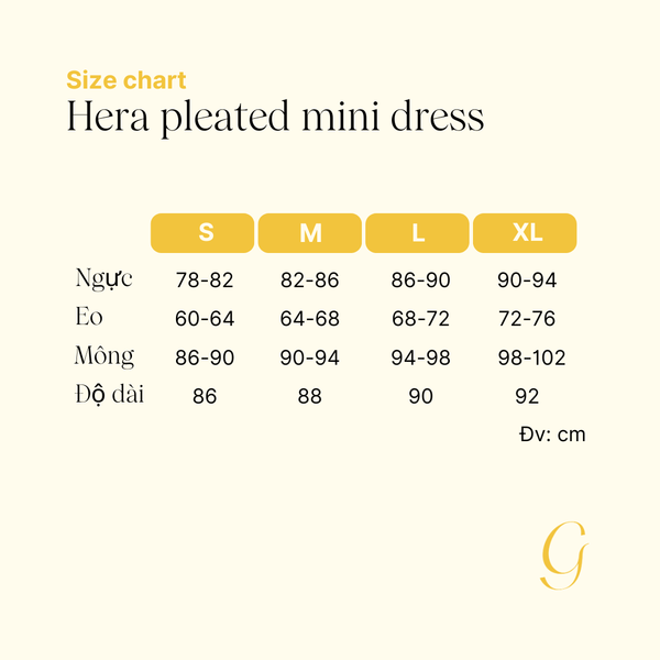 Hera pleated chiffon dress - MINI