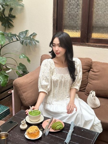 Áo cotton kiểu Faye AO201