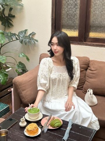 Áo cotton kiểu Faye AO201