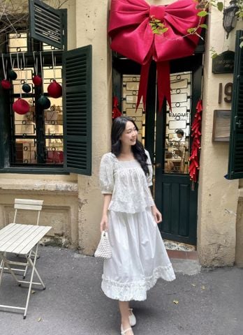 Áo cotton kiểu Faye AO201
