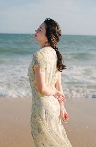 Đầm voan Kathy DAM100