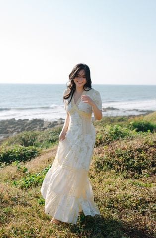 Đầm cotton dài Isabella DAM001