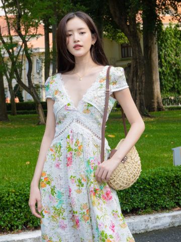 Alice maxi - botanic print