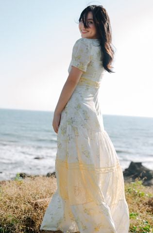 Đầm cotton dài Isabella DAM001