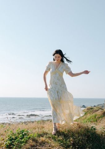 Đầm cotton dài Isabella DAM001