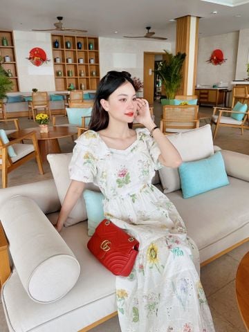 Caroline cotton maxi
