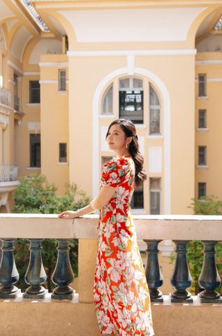 Đầm voan Laura DAM102